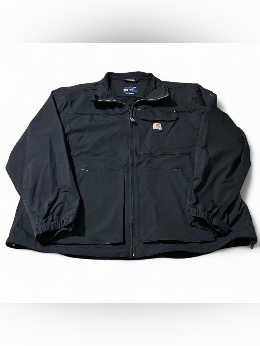 Men’s Carhartt Super Dux Rain Defender Relaxed Fit Jacket Black Size 2XL